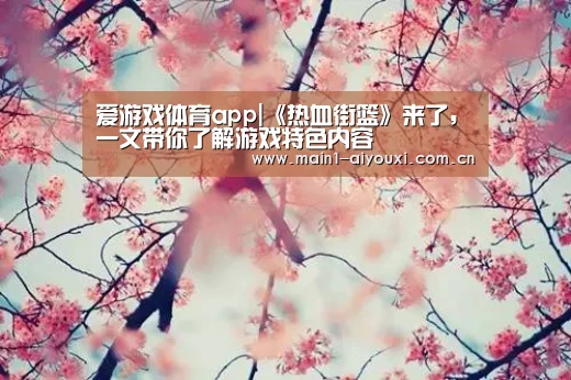 爱游戏体育app|《热血街篮》来了,一文带你了解游戏特色内容(图1) 爱游戏娱乐